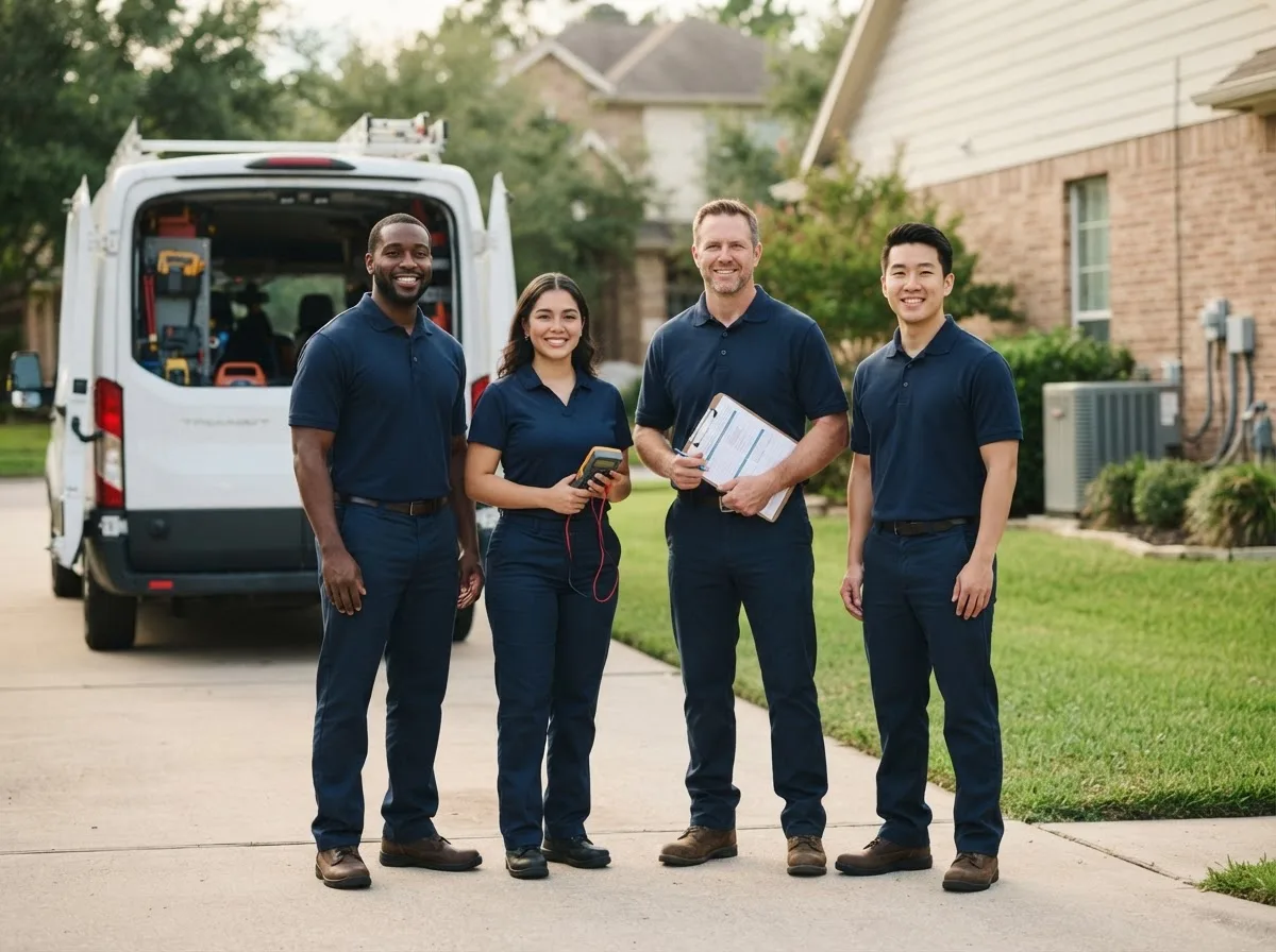 Certified HVAC technician near Lafferty, OH